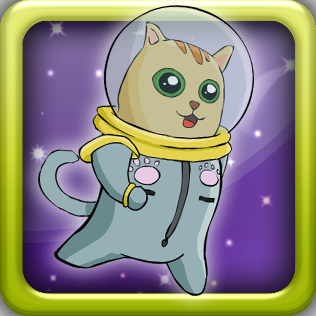 Astro Cat Jump Space Game - Free Version icon