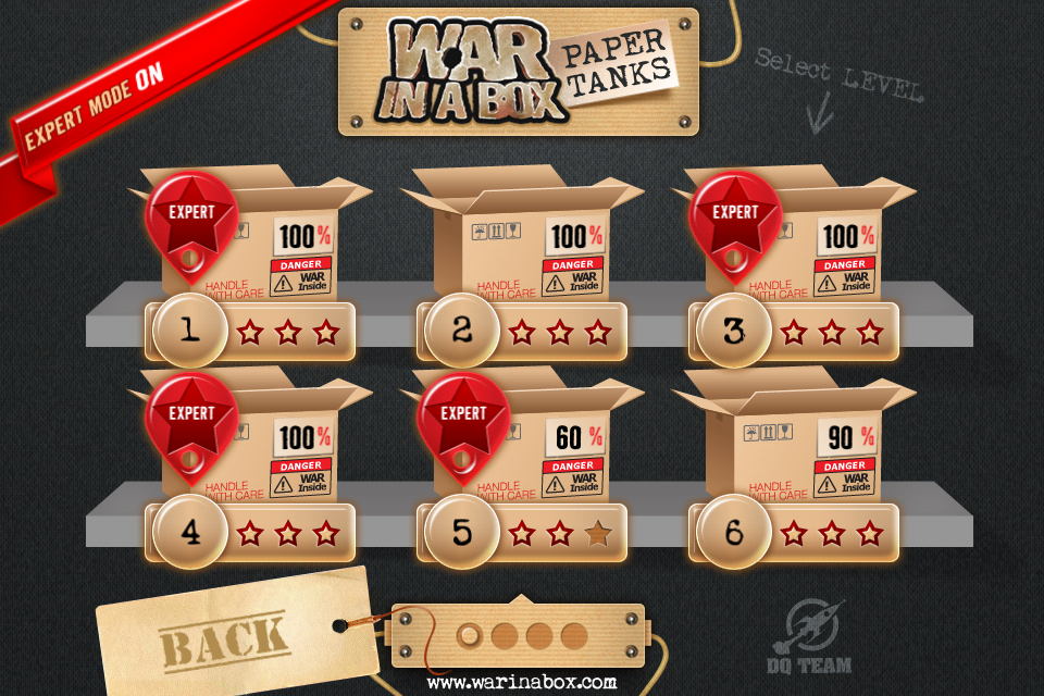 War in a Box: Paper Tanks - Tower Defence Fun for Ubuntu