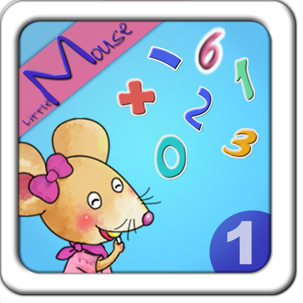 A Little Mouse:Kids Maht-Yummy Number 1 Lite
