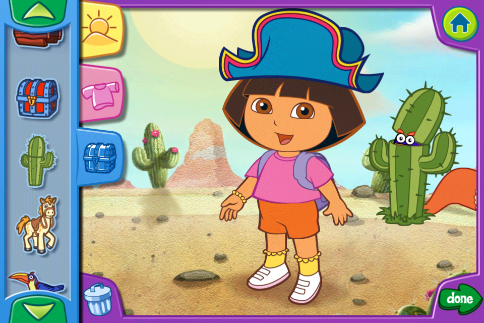 Dora's Dress-Up Adventures screenshot 1