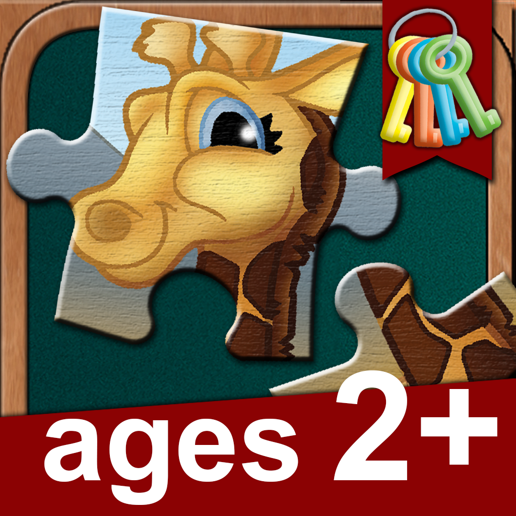 Kids Jigsaw Puzzles School 2+: Learning Game for Preschoolers and Toddlers for Ages 2 plus