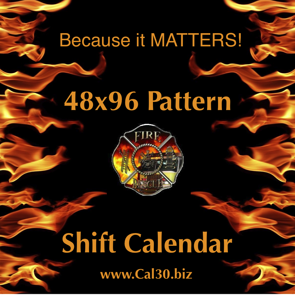 Shift Calendar 48x96