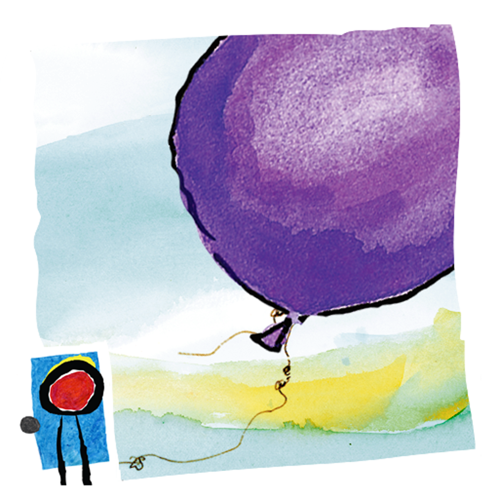 Where Do Balloons Go? An Uplifting Mystery : a creativity-enhancing kid's book by Jamie Lee Curtis (by Auryn Apps)
