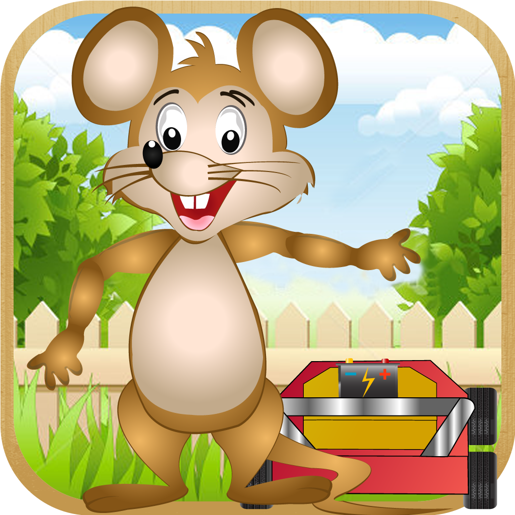 A Garden Mouse Grass Cutting Fun - Free Version