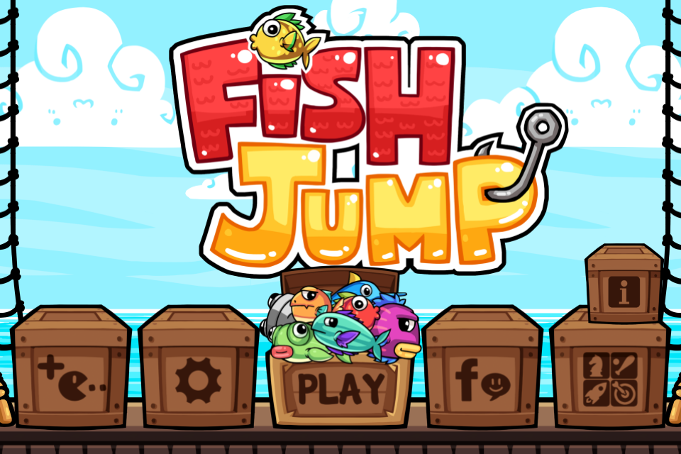 Fish Jump Tap Tap Free Arcade Game for iPhone