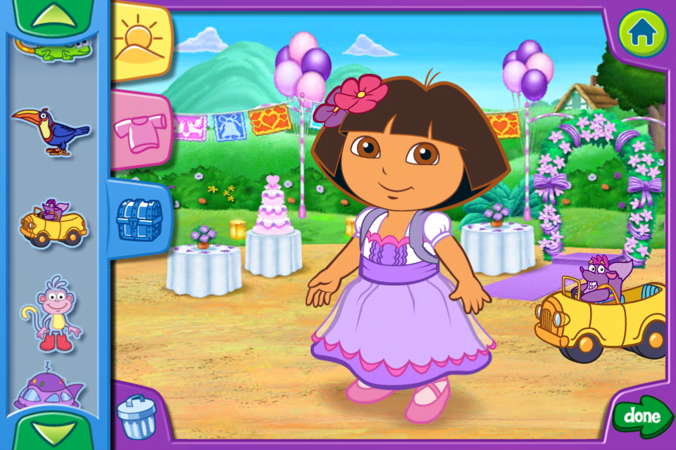 Dora's Dress-Up Adventures screenshot 3