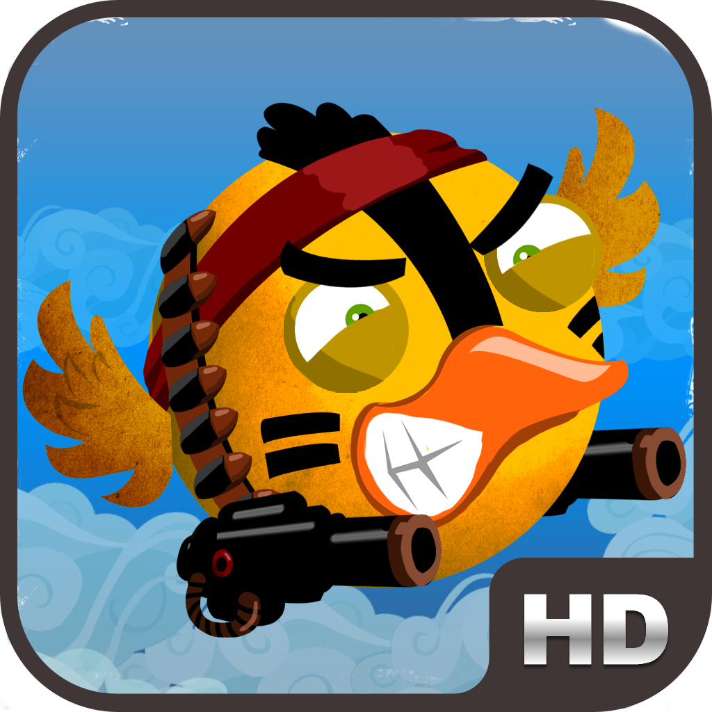 Angry Alex: Birds of War - Top Free Flying Action Arcade Game