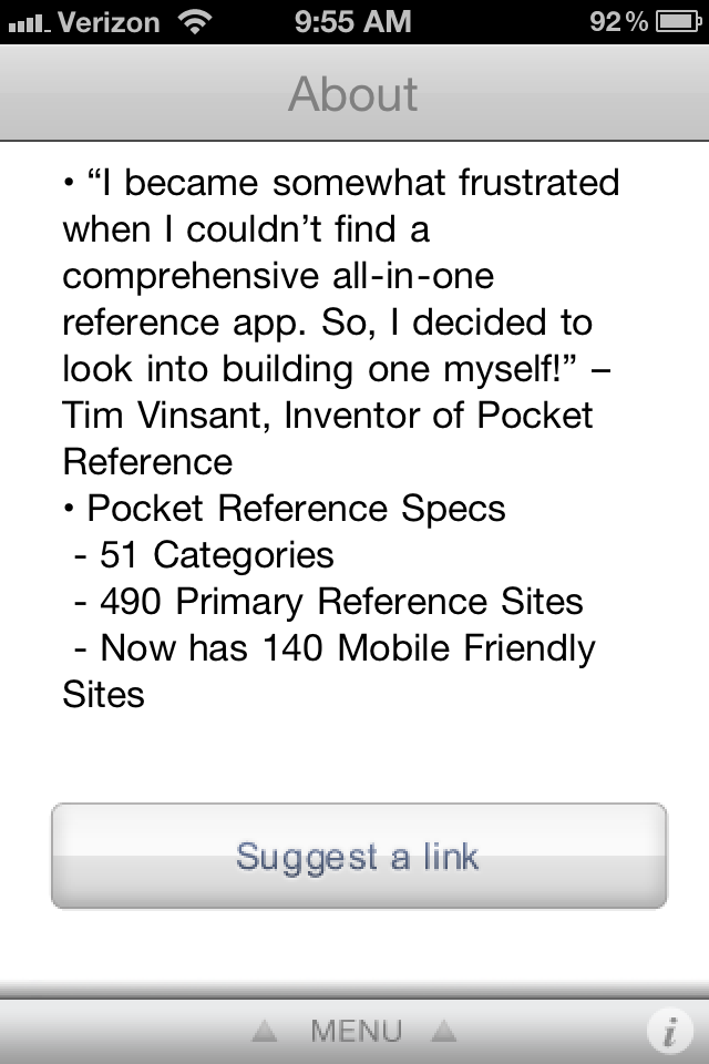 Pocket Reference screenshot 4