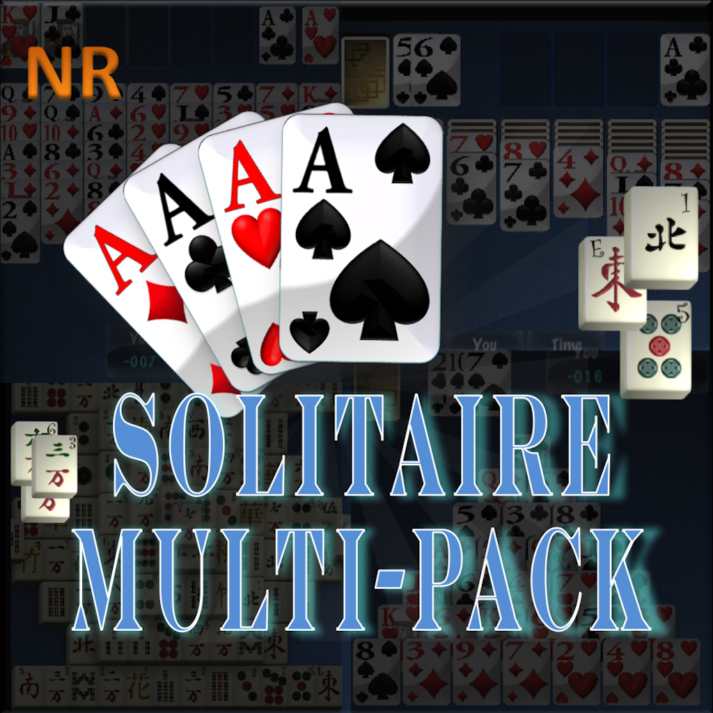 Solitaire Multipack+ (Klondike, Spider, Mahjong, FreeCell, Pyramid)