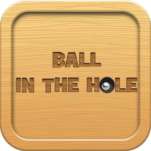 Ball in the hole icon
