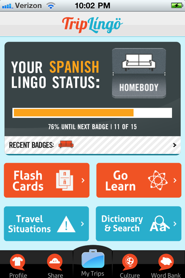 TripLingo Spanish Essentials for Mexico screenshot 1