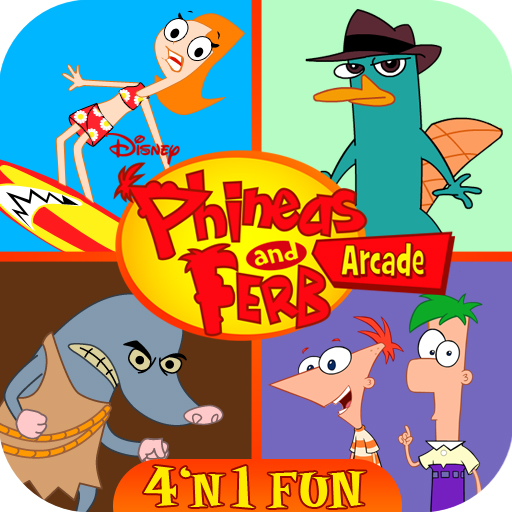 Phineas and Ferb Arcade on iPad