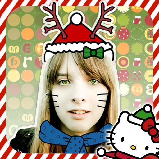 Christmas Hello Kitty Booth