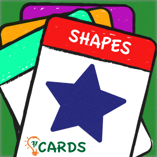 Kid's Shapes Flashcards in English (77CARDS series)