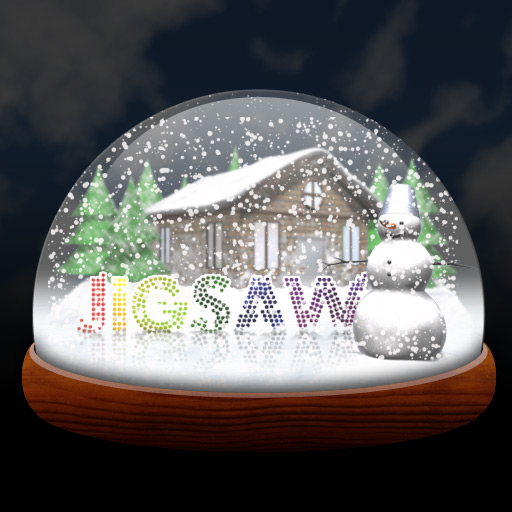 Jigsaw Snow Globe