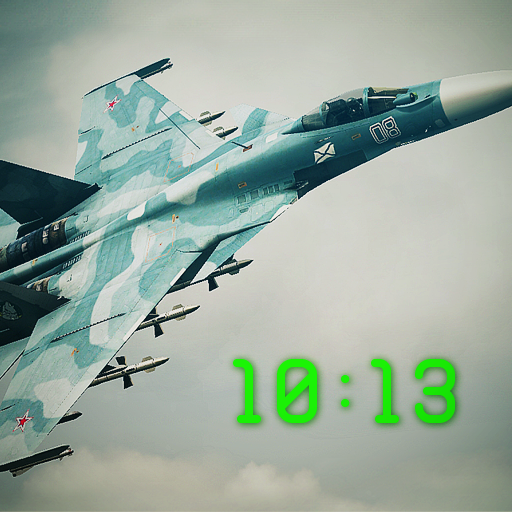 Aircraft Photo Clock (Featuring art from ACE COMBAT ASSAULT HORIZON) icon