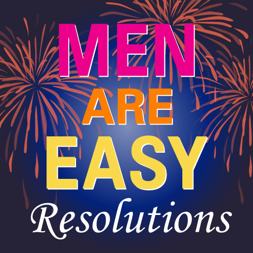 Men Are Easy New Year Resolutions icon
