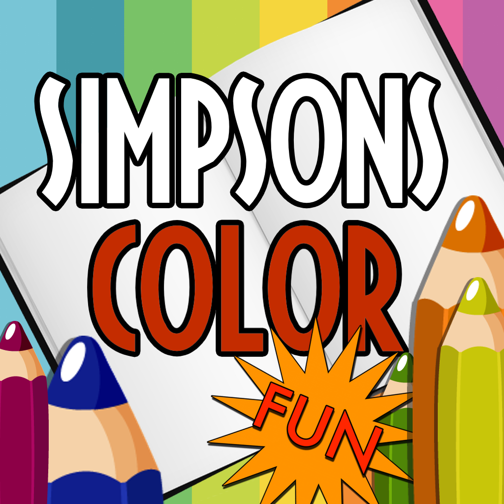 Simpsons Edition Coloring Book