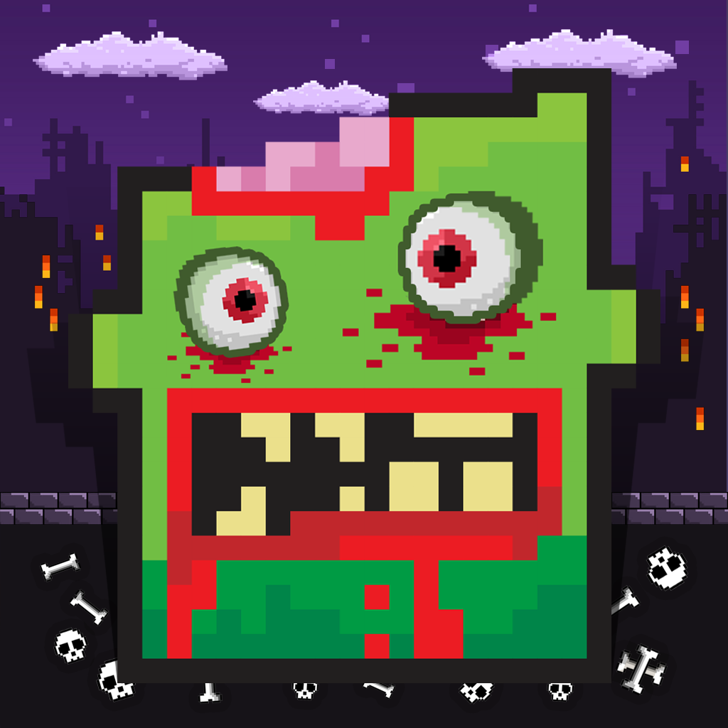 Flappy Zombie Head