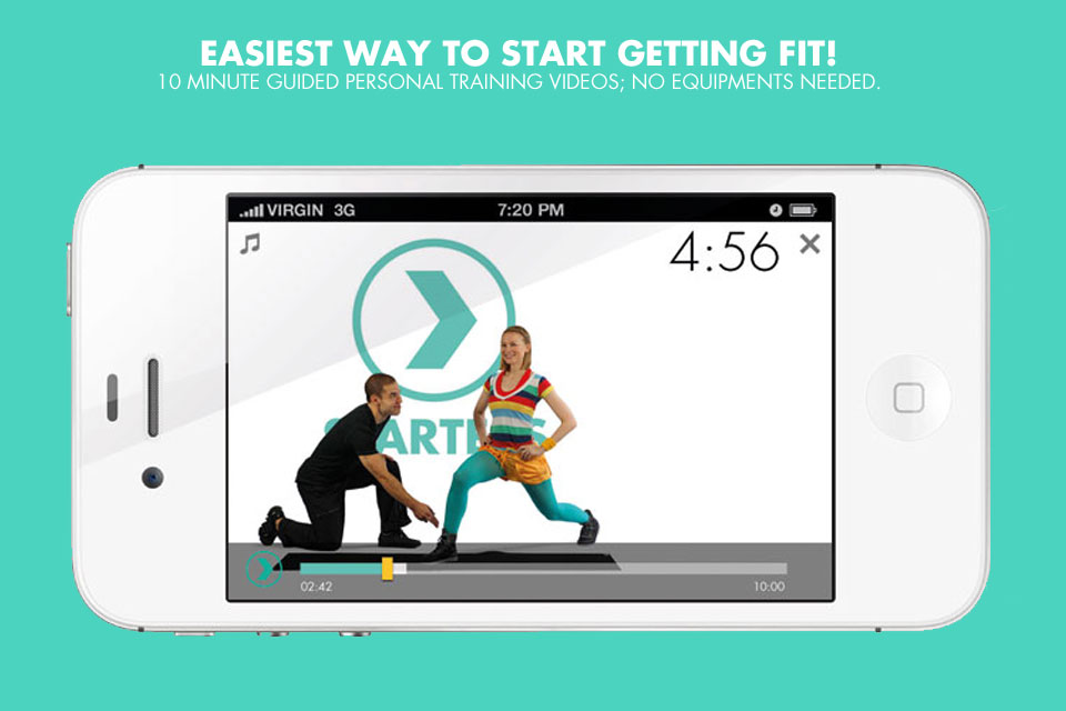 Starters - Fitness with friends, 10 min daily workouts