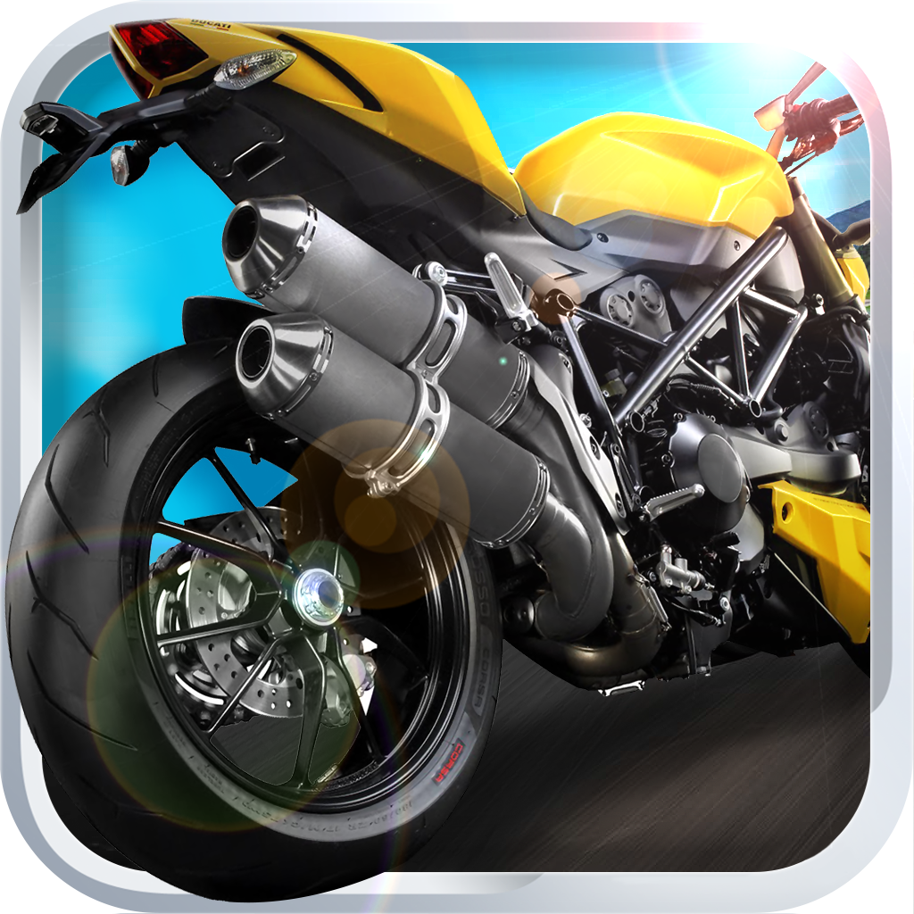 Motorcycle Street Racing 2 Free Bike Race Game icon