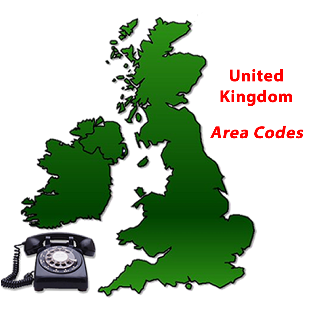 UK Phone Area Codes icon