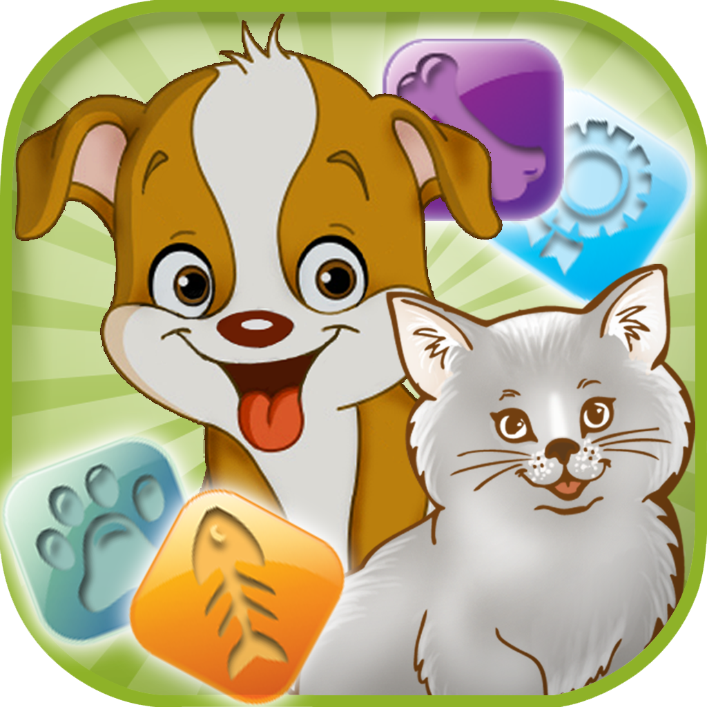 Cats & Dogs Flow Game Free - Play Puzzle Dots Connect Draw Line & Link Logic Path Games