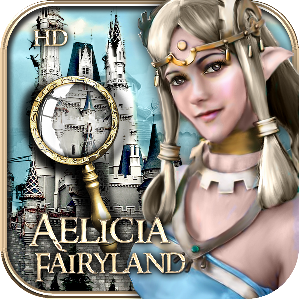 Aelicia's Magic Fairyland HD - hidden objects puzzle game