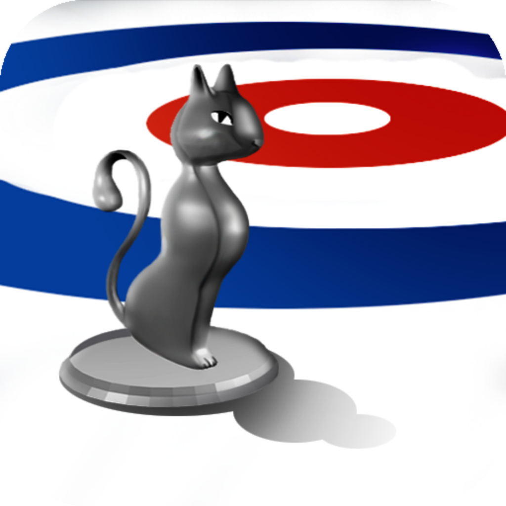 Cats Curling 3D icon