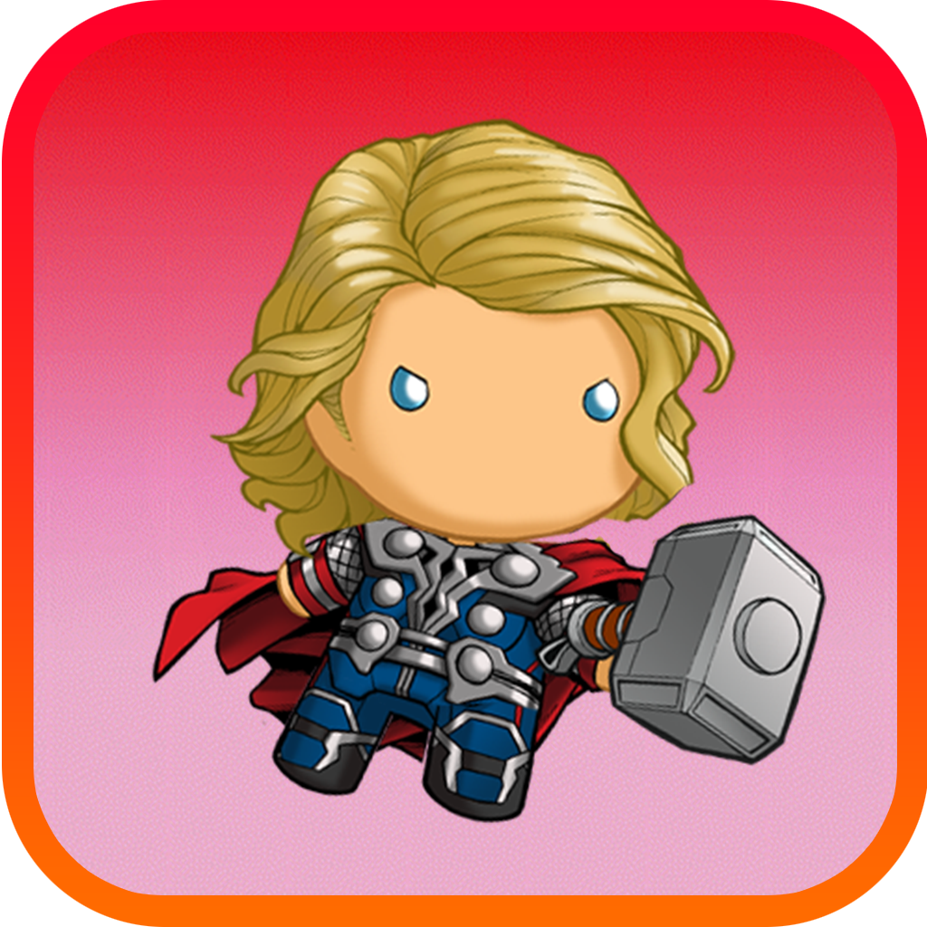 Super Heroes Super Sonic Surfer: Unofficial Avengers Edition icon
