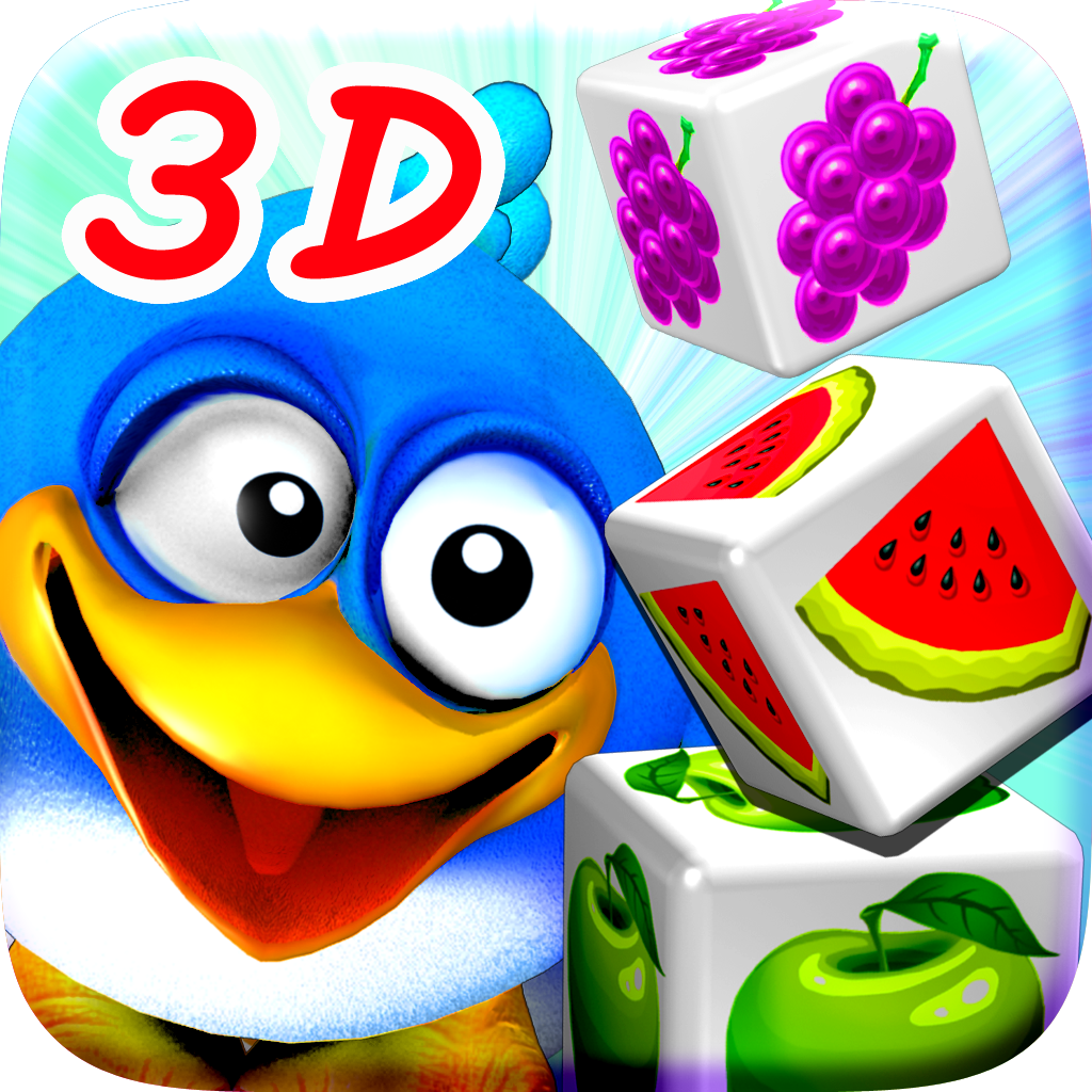 DaDa’s Cube - 3D cube game - The education game that designs for the kid  - Happy Book