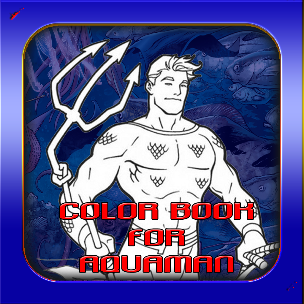 Coloring Book for Aquaman icon