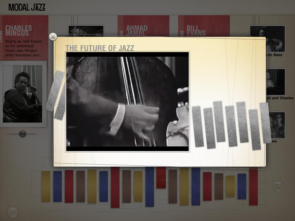 The History of Jazz - an interactive timeline screenshot-4