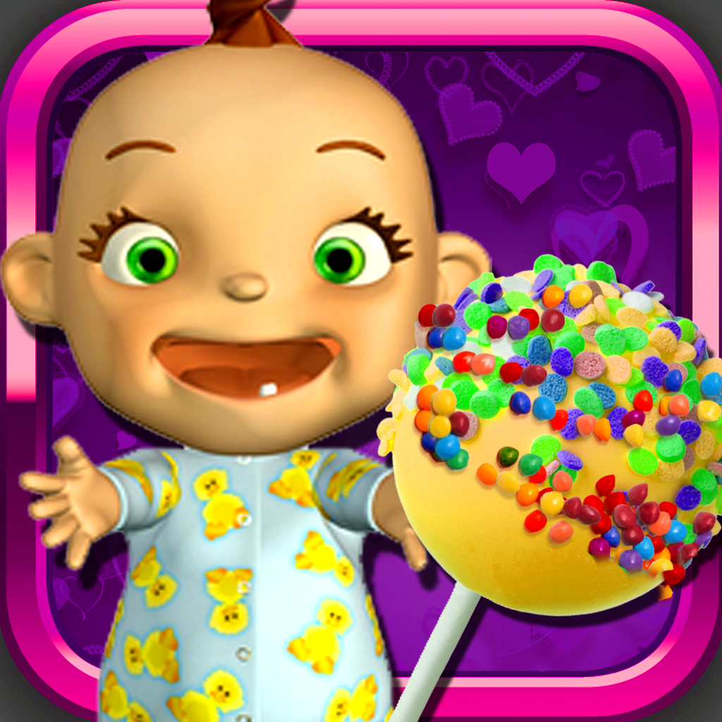Baby Marshmallow Pops Maker Free - Fun Games for Cool Girls and Boys icon