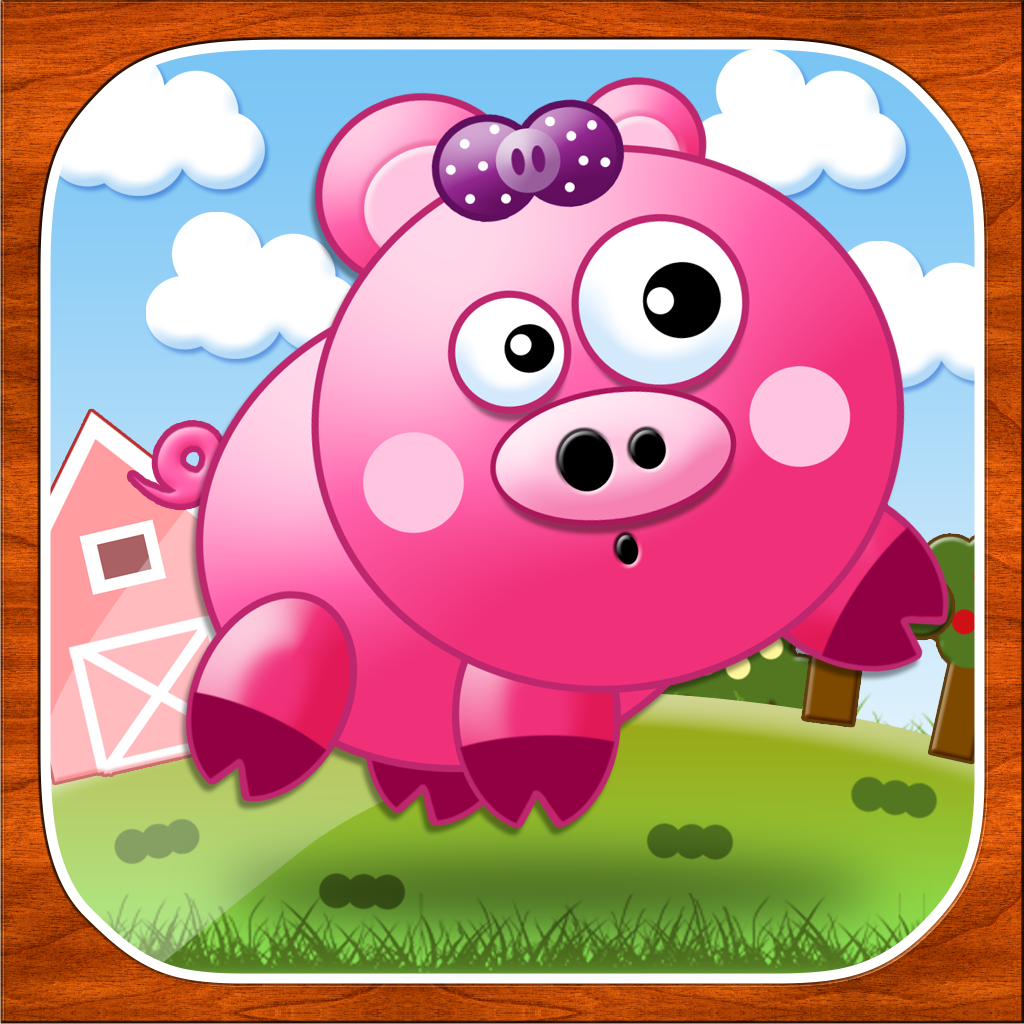 Hay Jumping Bouncy Pig Saga - A Bad Day At The Floppy Piggies Farm FREE icon