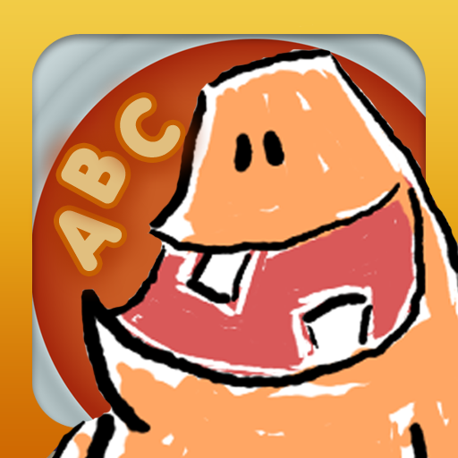 Go Go Mongo! ABC Soup Lite: Toddler Alphabet Game featuring an orange monster icon