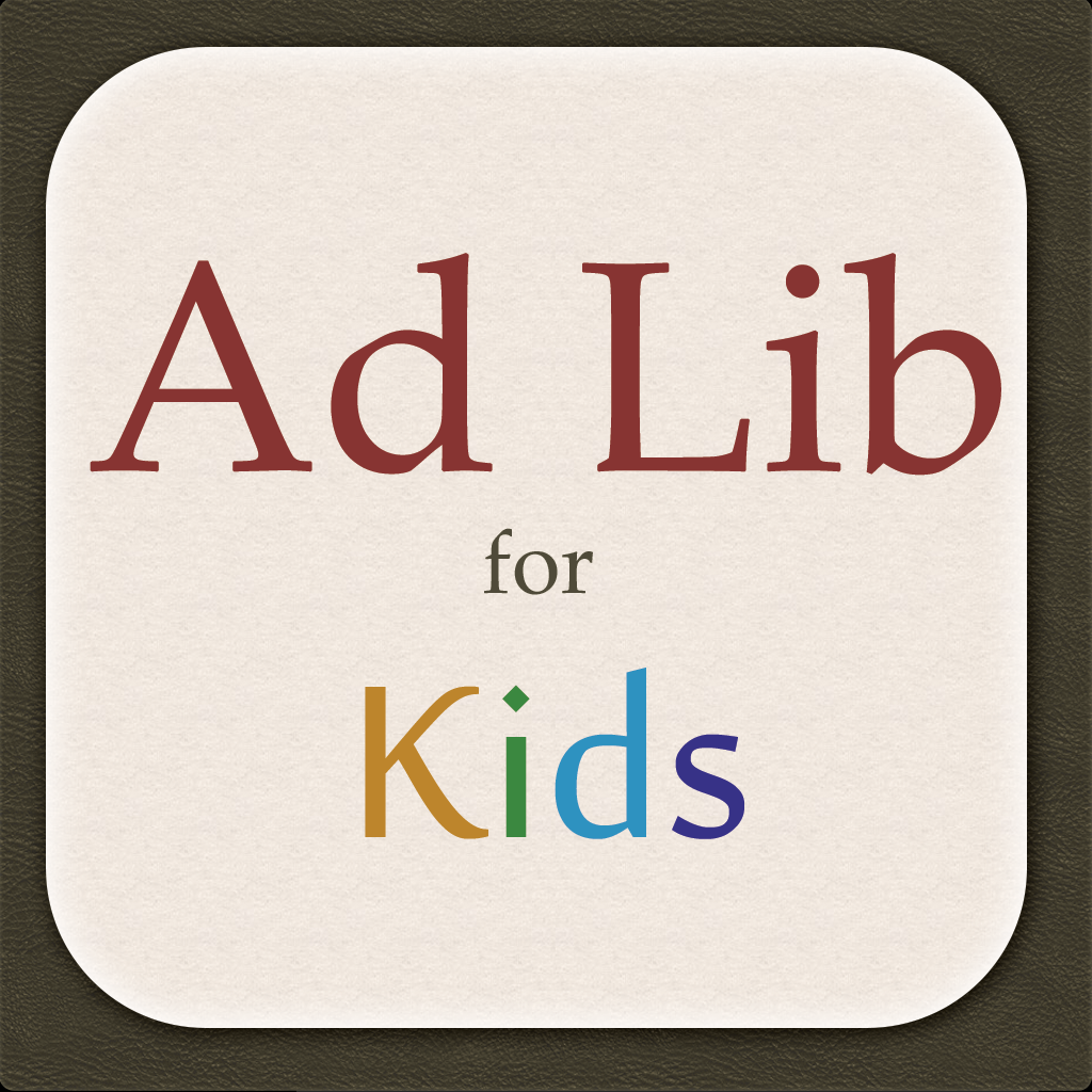 Adlib for Kids