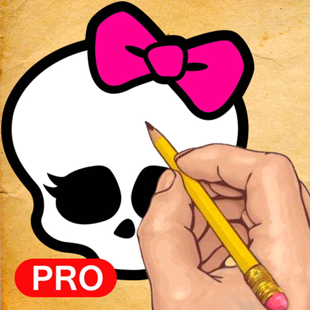 How To Draw: Monster High Barbie Girl and Dolls PRO for iPad