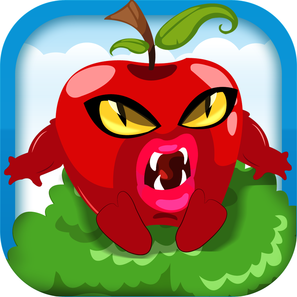Bad Apple Rope Escape PRO- Evil Fruit Adventure Dash