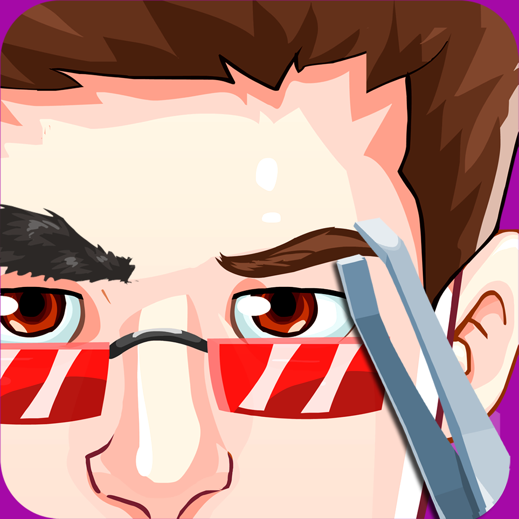 Ace Man Brow Free - Makeover kids games for boys and girls icon