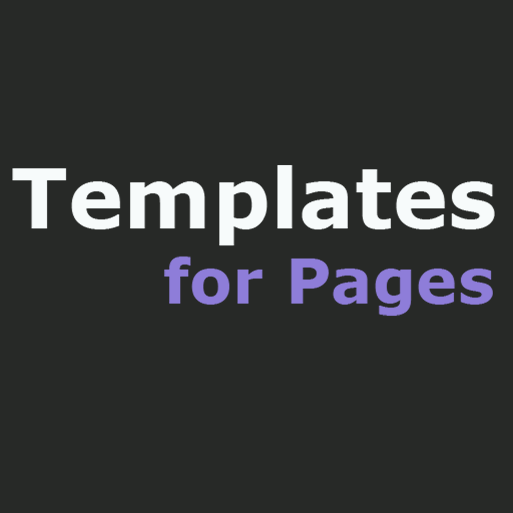 Templates for Pages