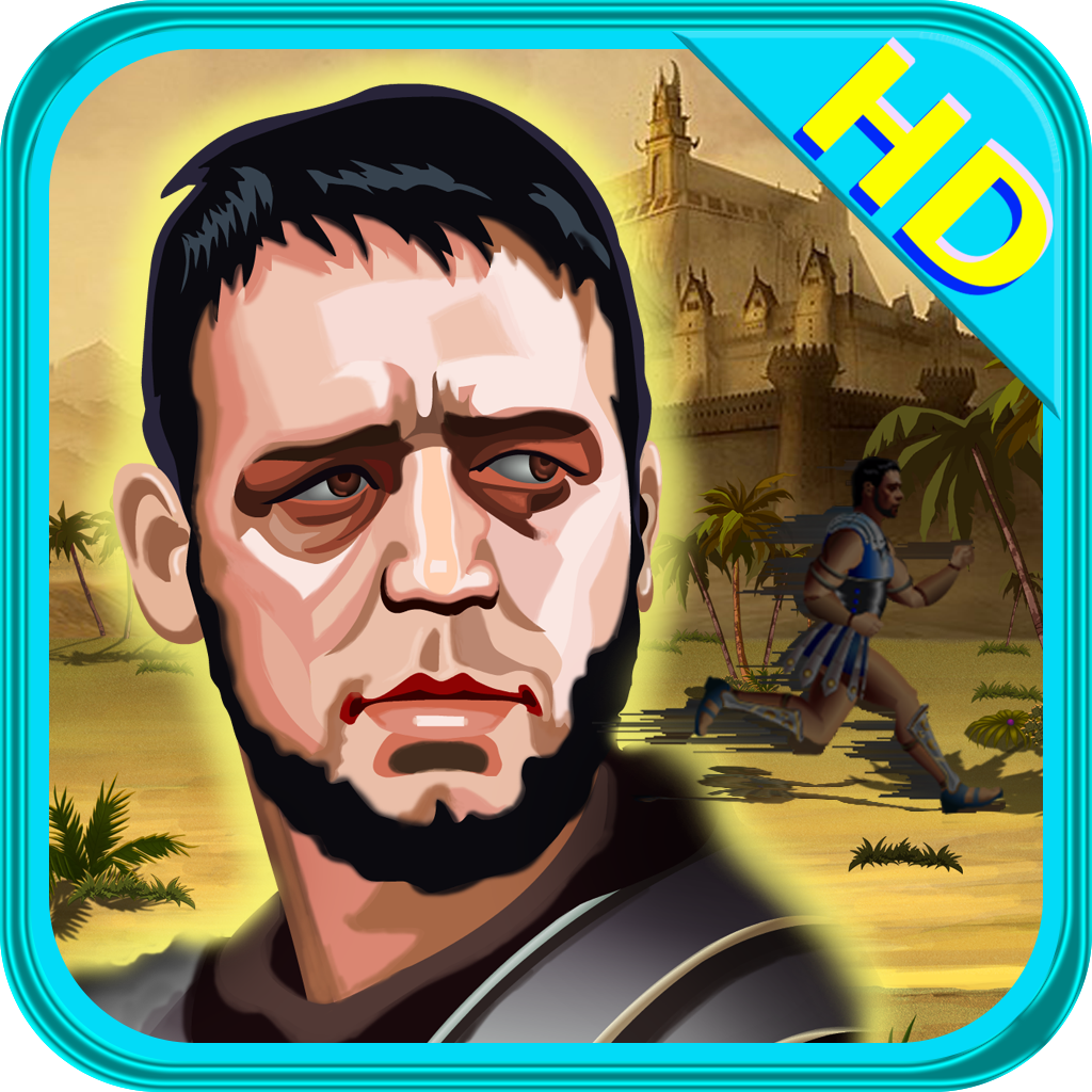 Medieval Gladiator Jump and Run - Endless Runner game Free icon