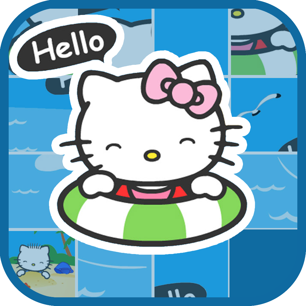 Slide & Quiz with Hello Kitty icon