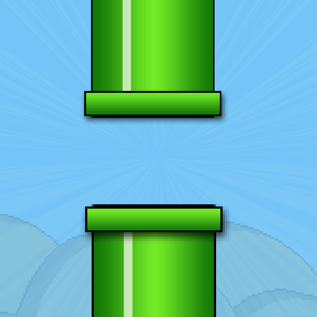 Flappy Pipes: Touch left for bird wings right for season pipes icon