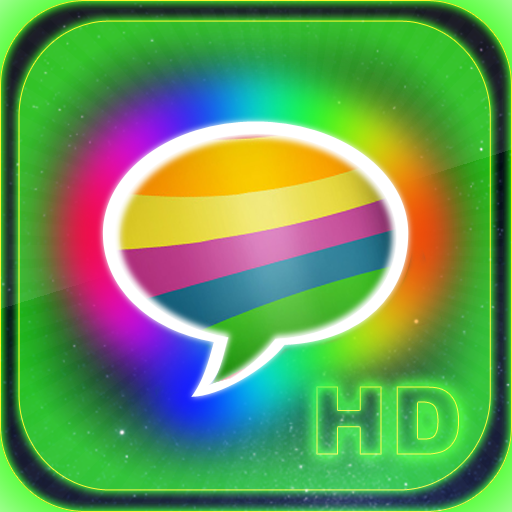 Pimp My Message(HD) - Send Color & Glow & Bling Bubble Message for iPad icon