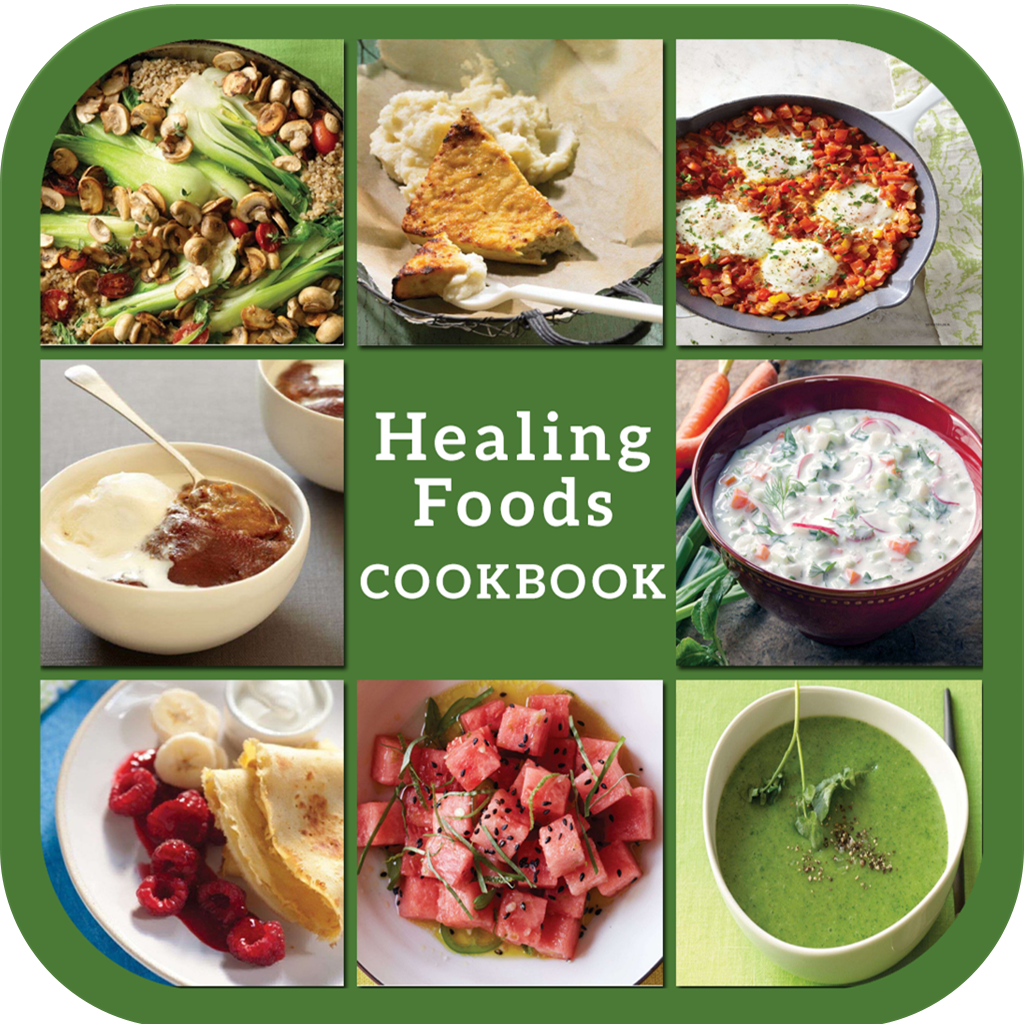 Healing Foods Cookbook for iPad icon