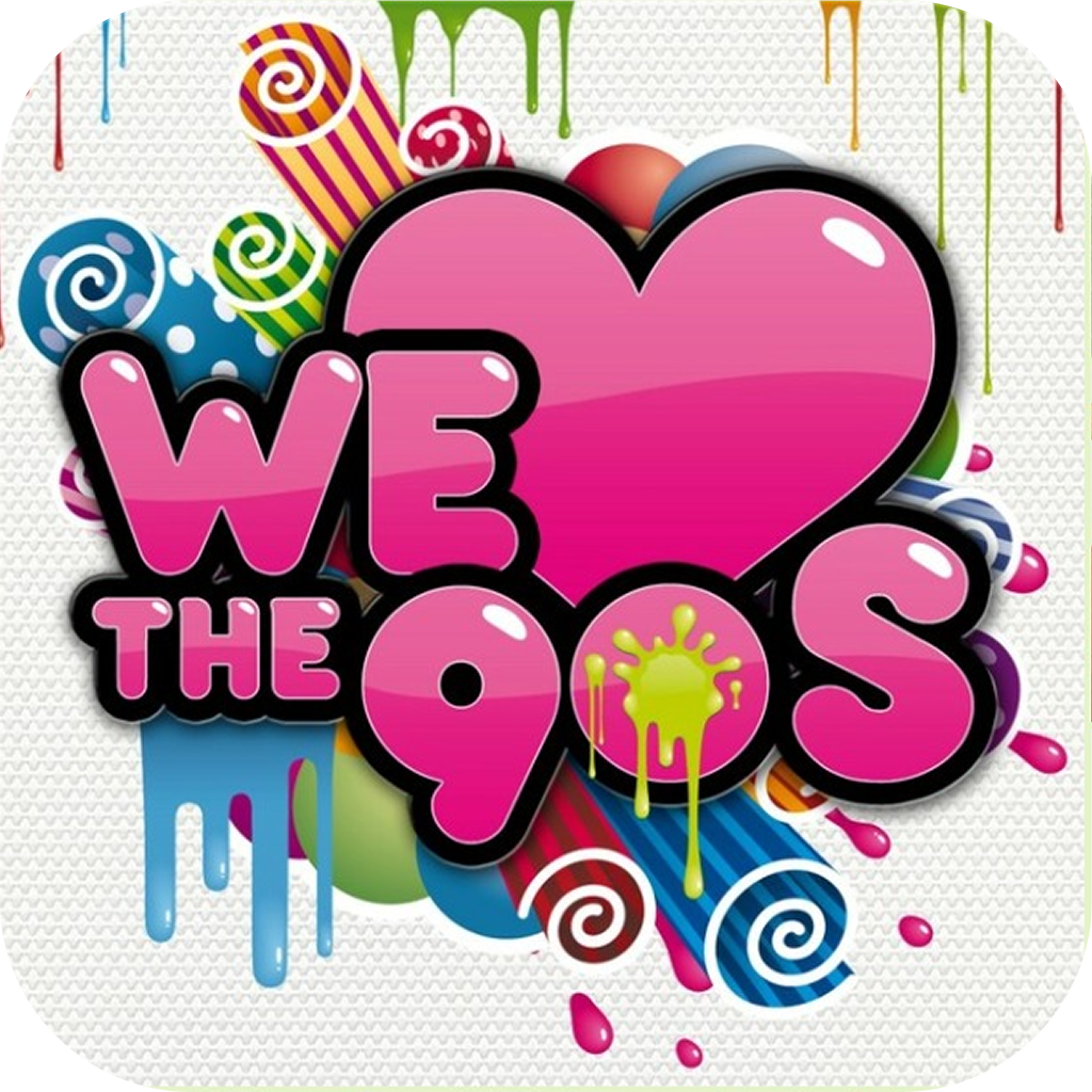 We love the 90's - pic reveal game icon