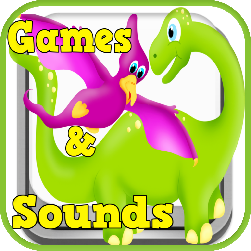 Dinosaur Sounds & Dinosaur Games! Dinosaur Train Game, Dinosaur Puzzles & Dino Match