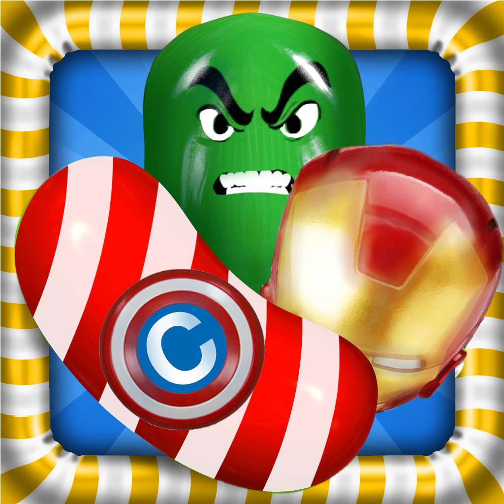 A Candy Heroes – The sweet Puzzle Avengers icon