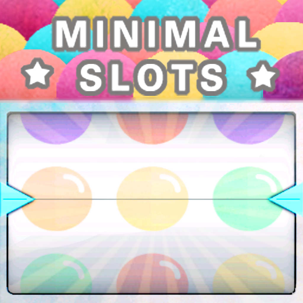 A Minimal Slots Game - Casino Style Slot Machine, Win Big, Get Lucky!